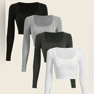 Brand new set of 4 tops